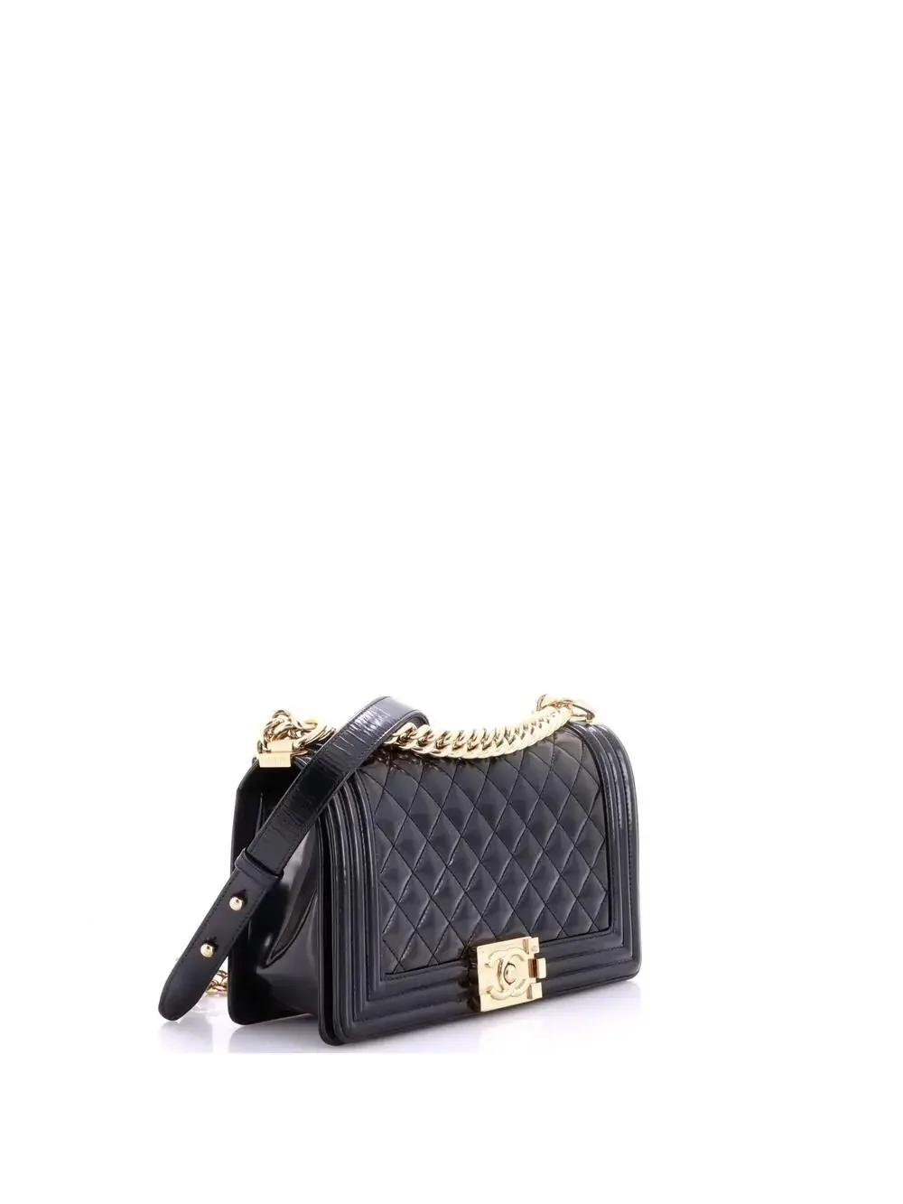 Chanel Boy Flap Bag Quilted Iridescent #287597C31B